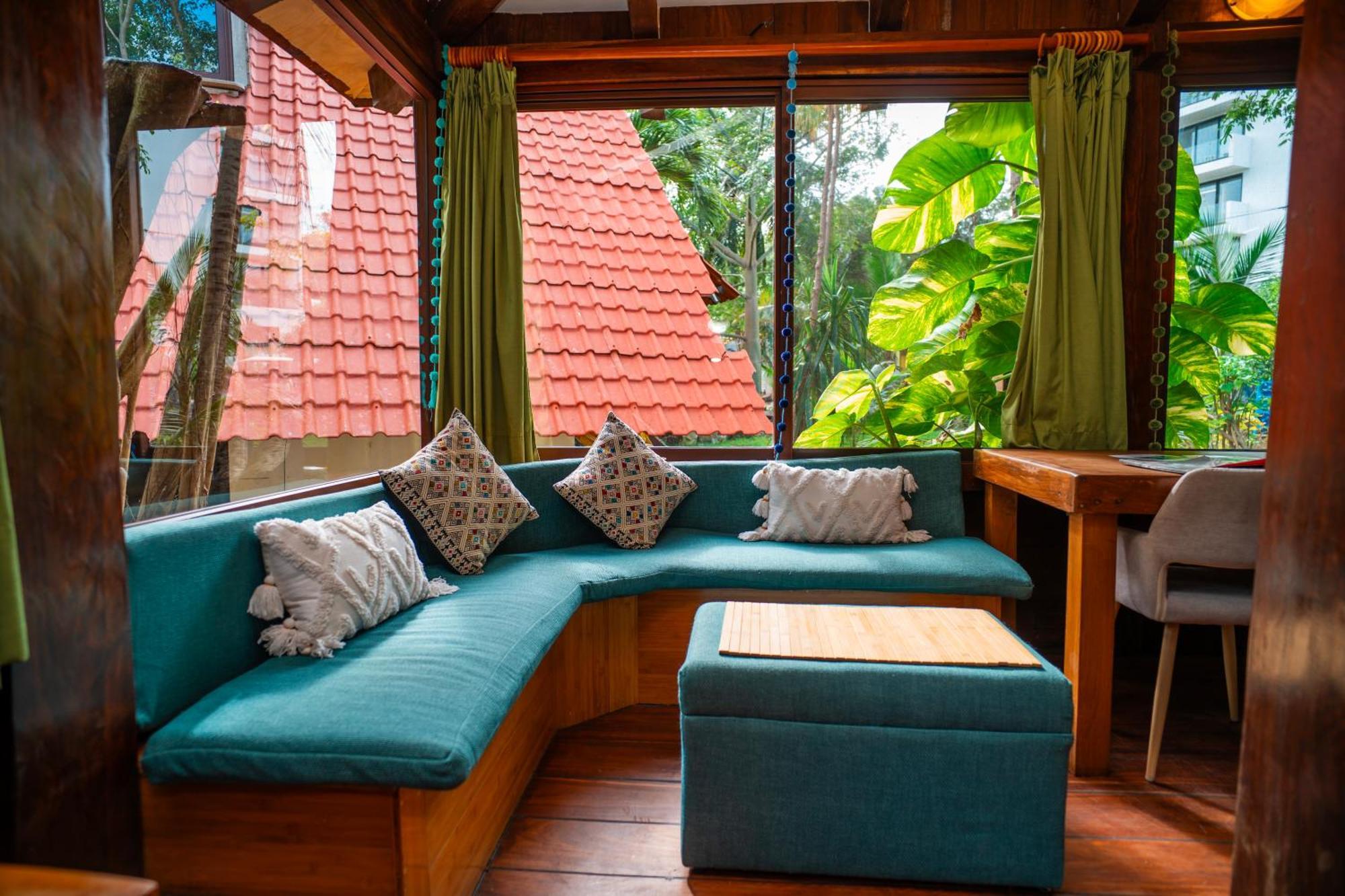 Tzalam, A Wooden In Lush Garden